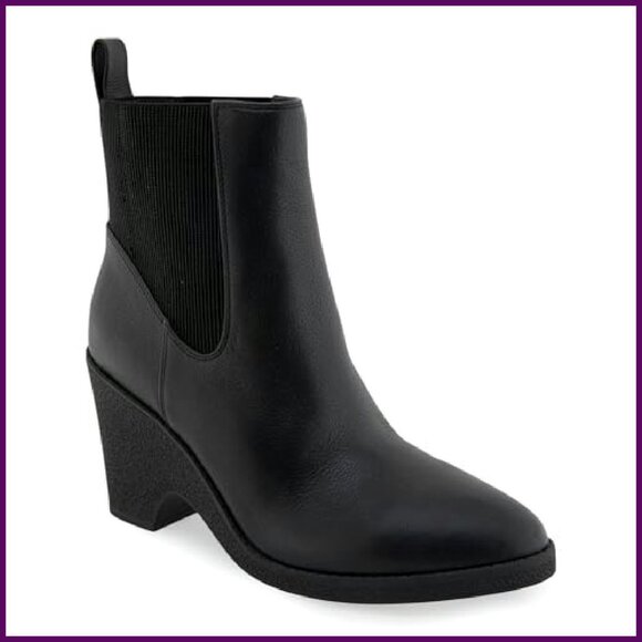 Sculpted Wedge Booties with OrthoLite Insole - Size Available - Picture 3 of 8